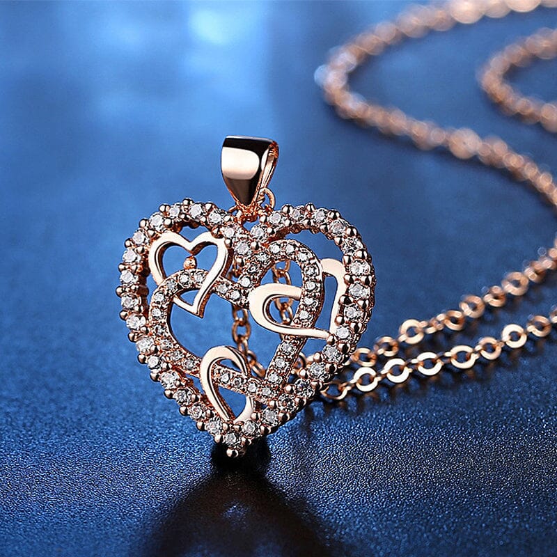 💕Interlocking Hearts Necklace