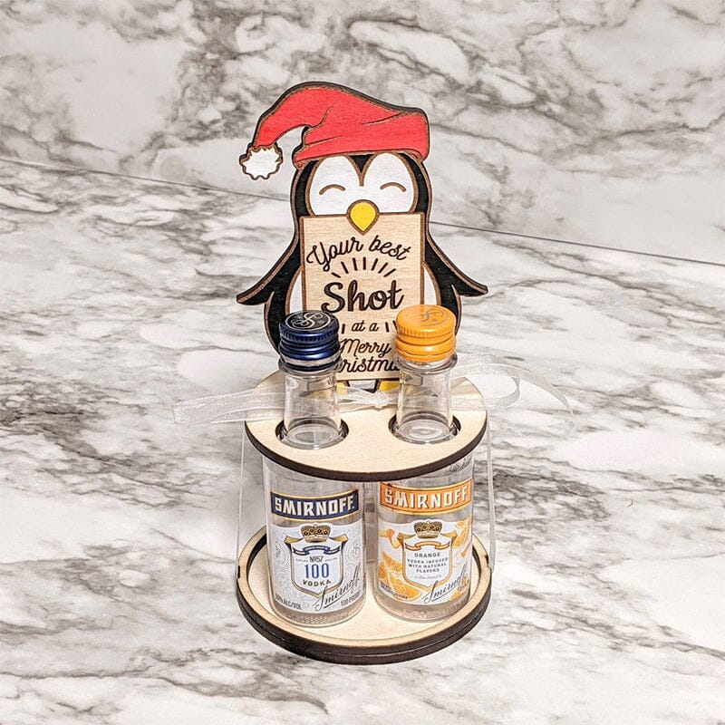 Christmas Mini Liquor Bottle Stand