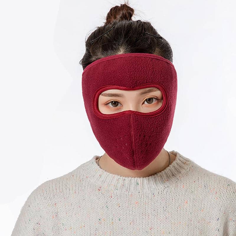 😱Winter Fleece Mask Warm Mask