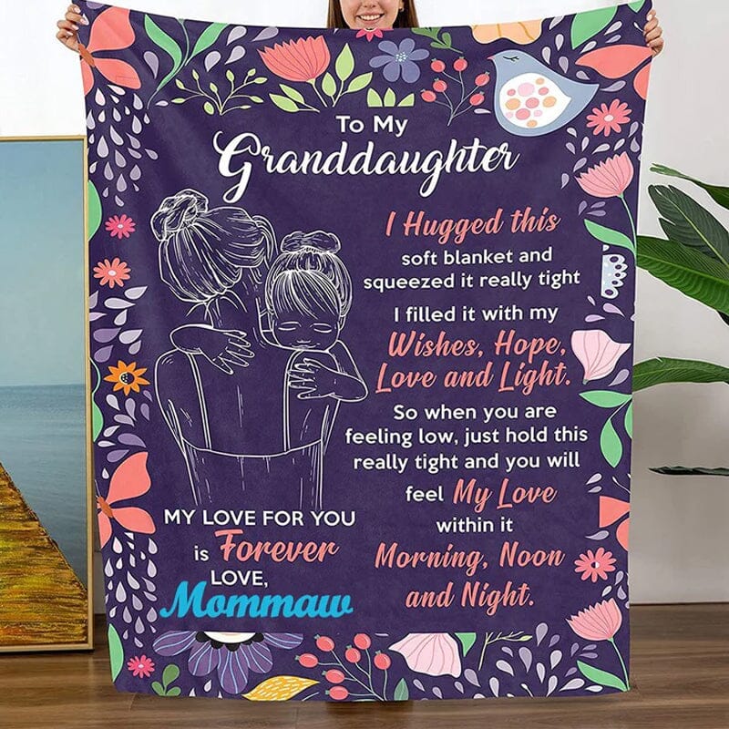 🎁Granddaughter's Gift-Sweet Words Blanket