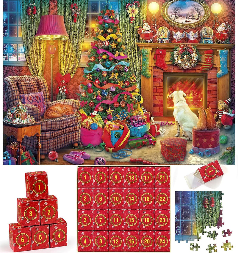 🧩🧩Advent Calendar 2023 Christmas Jigsaw Puzzles