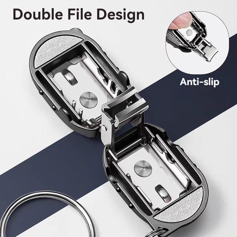 Portable Mini Folding Nail Clippers Keychain