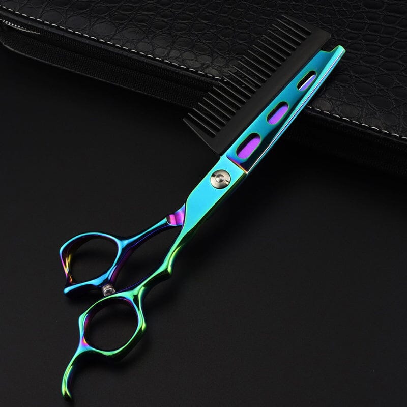 2 In 1 Hair Scissors With Comb