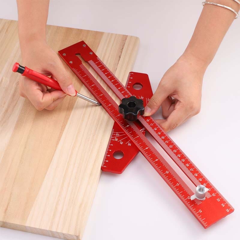 Woodworking Scriber Marking Line Ruler
