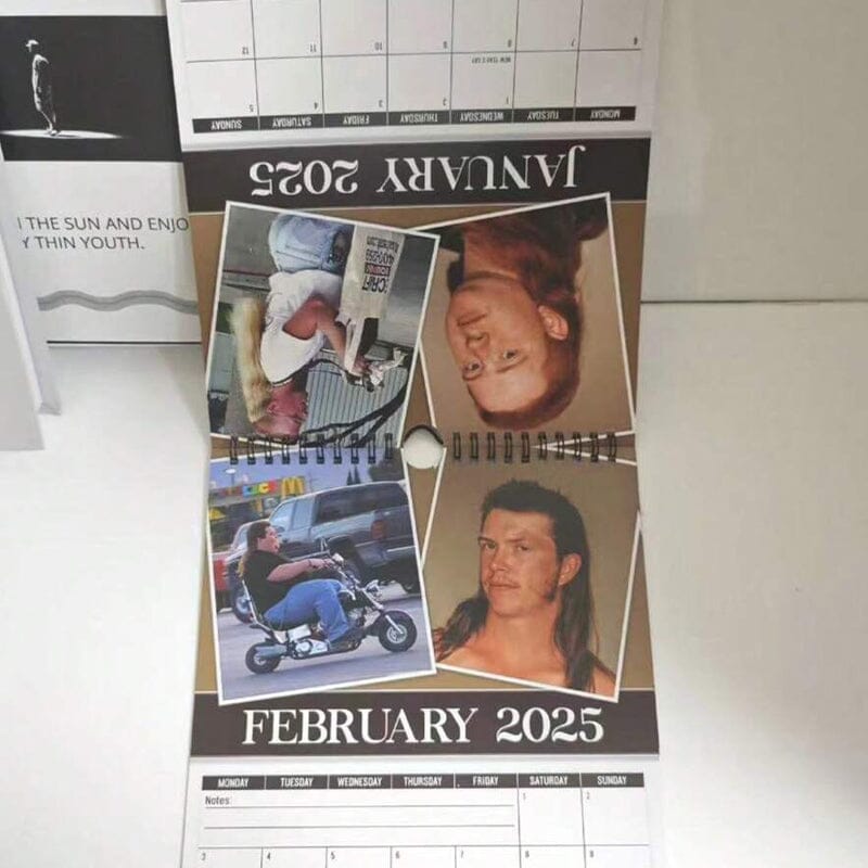 World's Greatest Mullets, 2025 Calendar