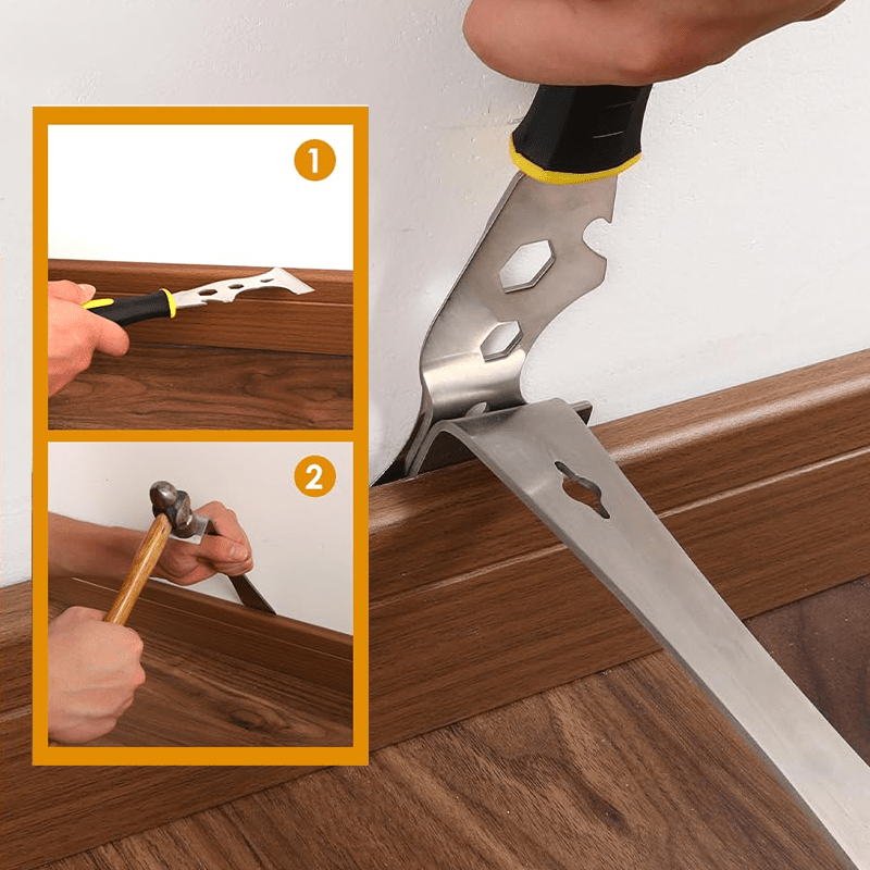 Multifunctional crowbar