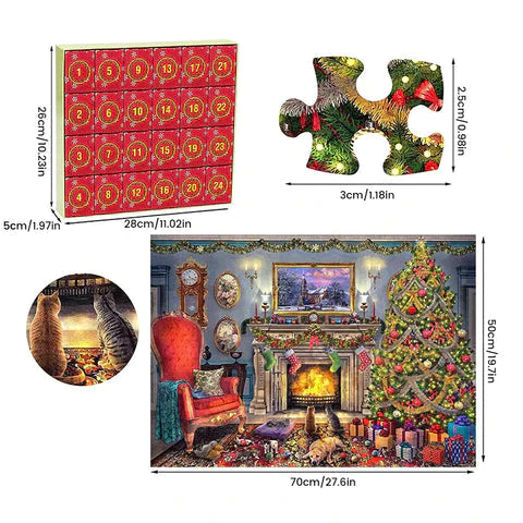 🧩🧩Advent Calendar 2023 Christmas Jigsaw Puzzles