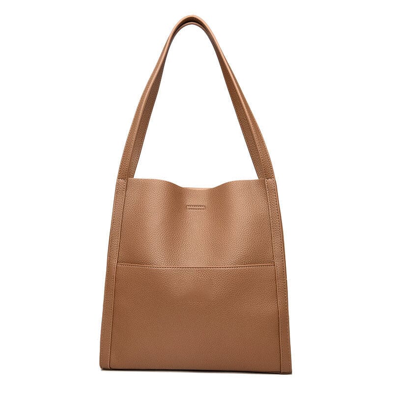 Solid Color Simple Shoulder Bag