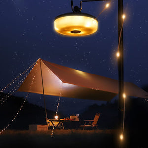 Outdoor Waterproof Portable Stowable String Light - type c charging / 8 m / 315 in