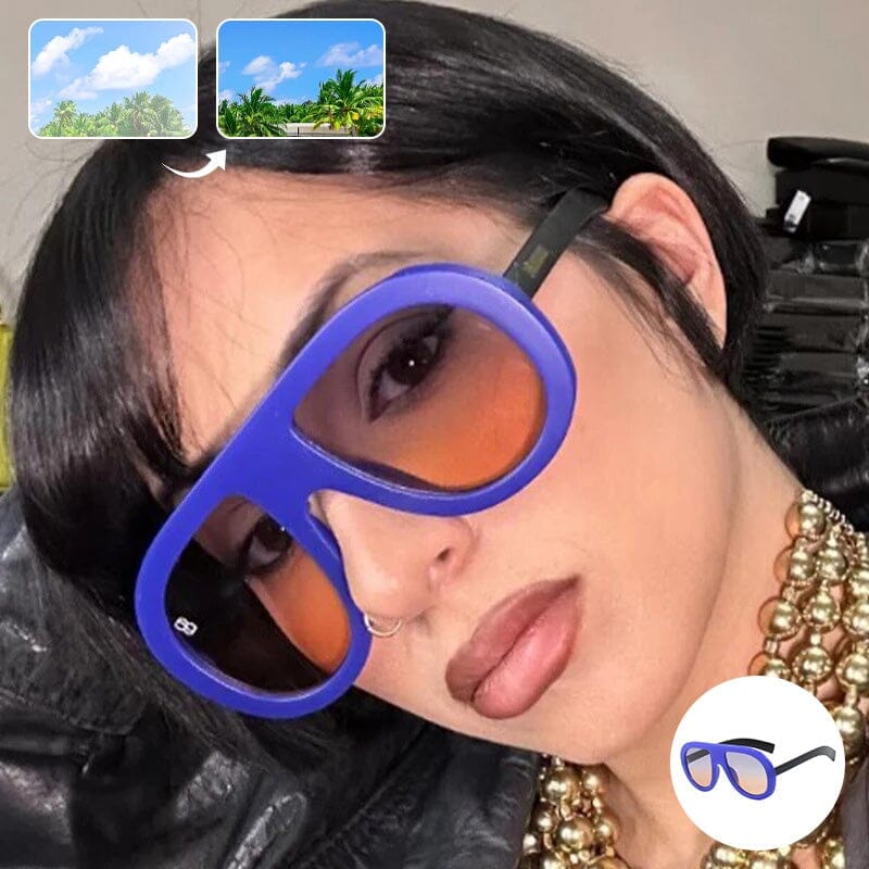 Women's Ombre Oval Tinted Sunglasses