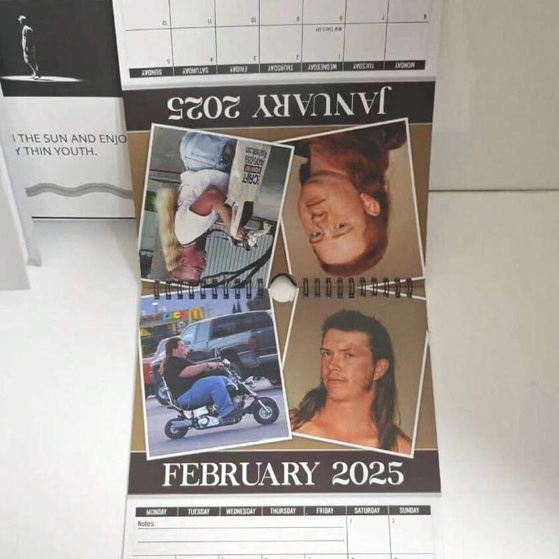 World's Greatest Mullets, 2025 Calendar