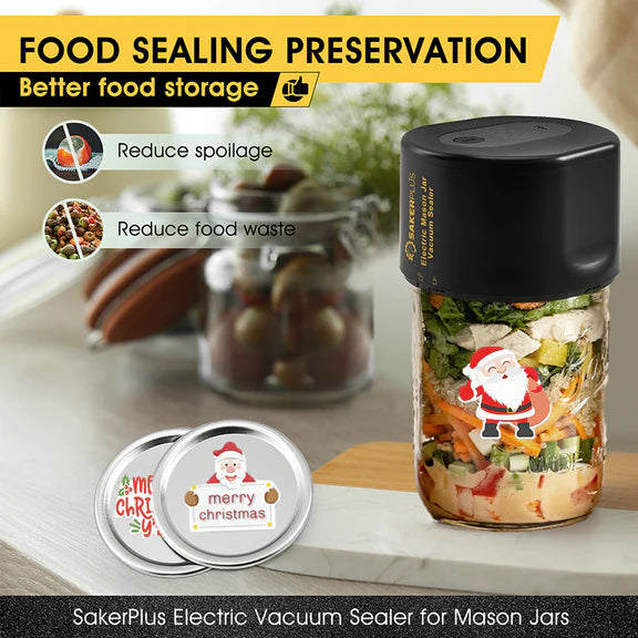 Electric Vacuum Sealer For Mason Jars Christmas