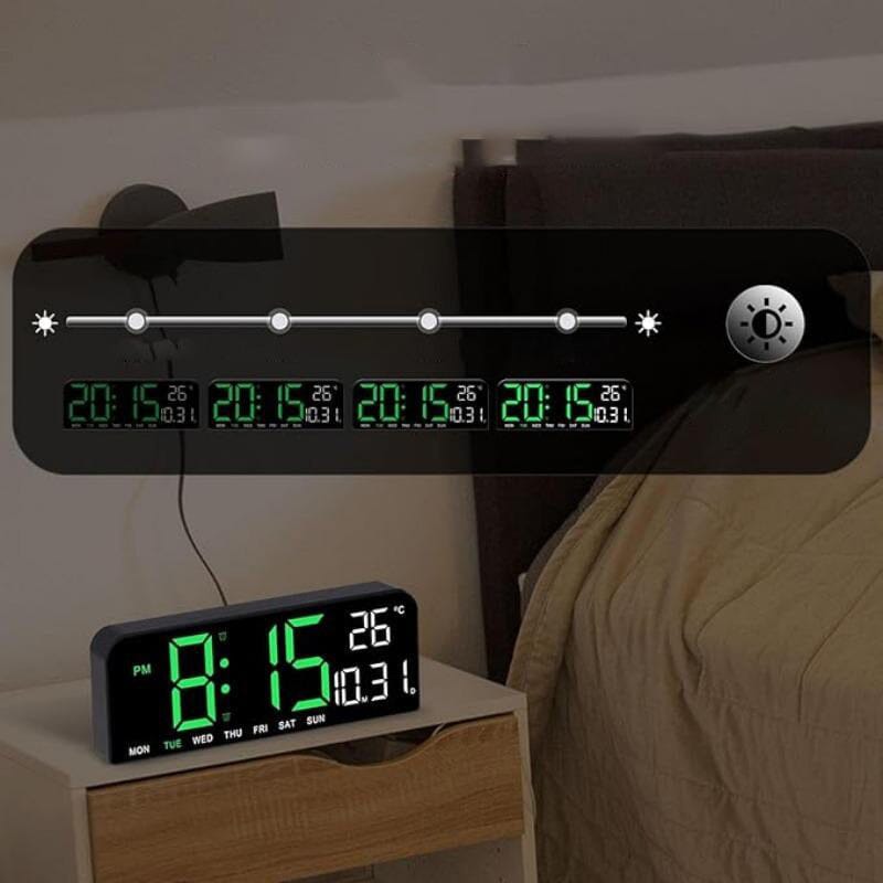 LED Digital Alarm Clock