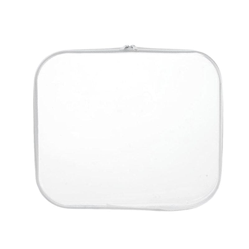 Double Zippered Hard Pouch