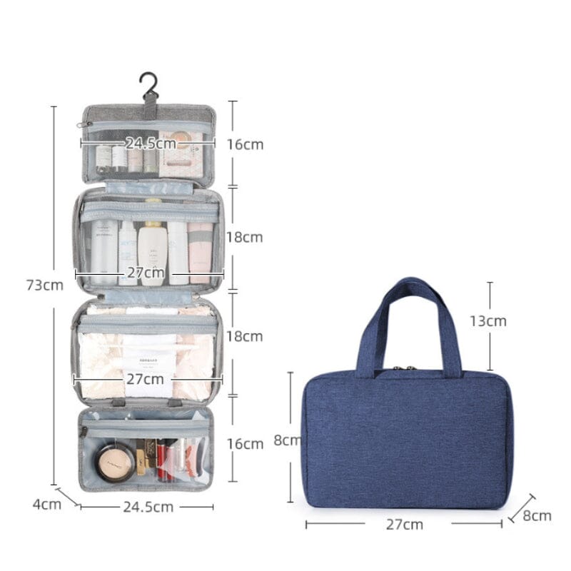 Toiletry Bag For Women With Hanging Hook