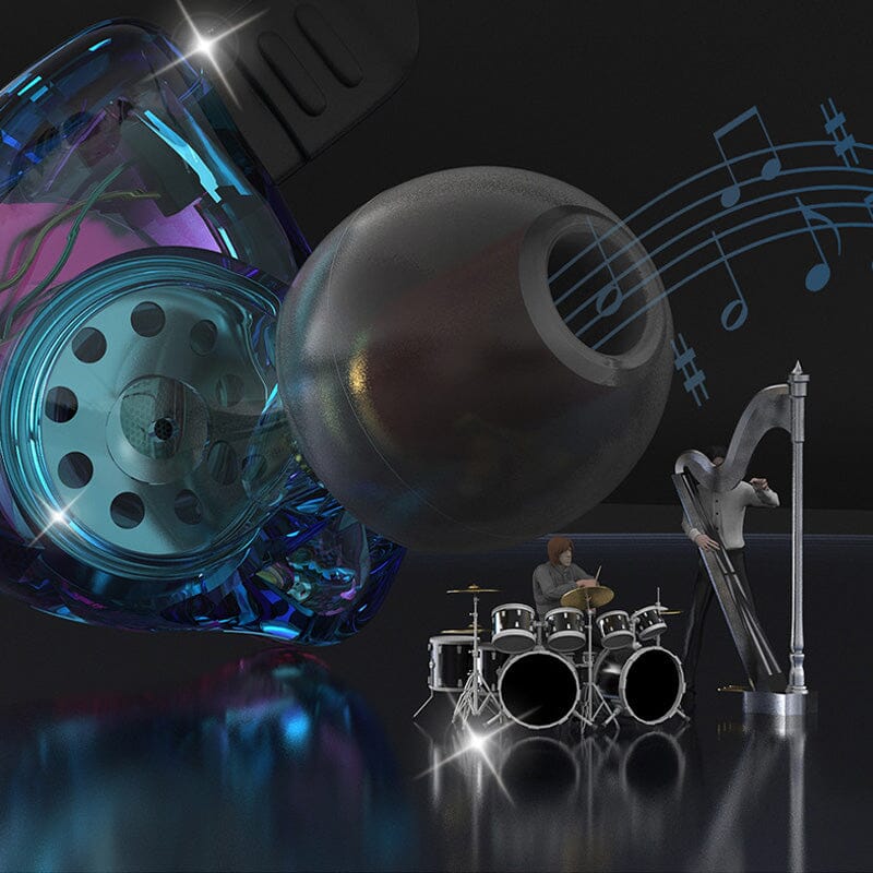Portable Wired In-Ear Earphone With Mic