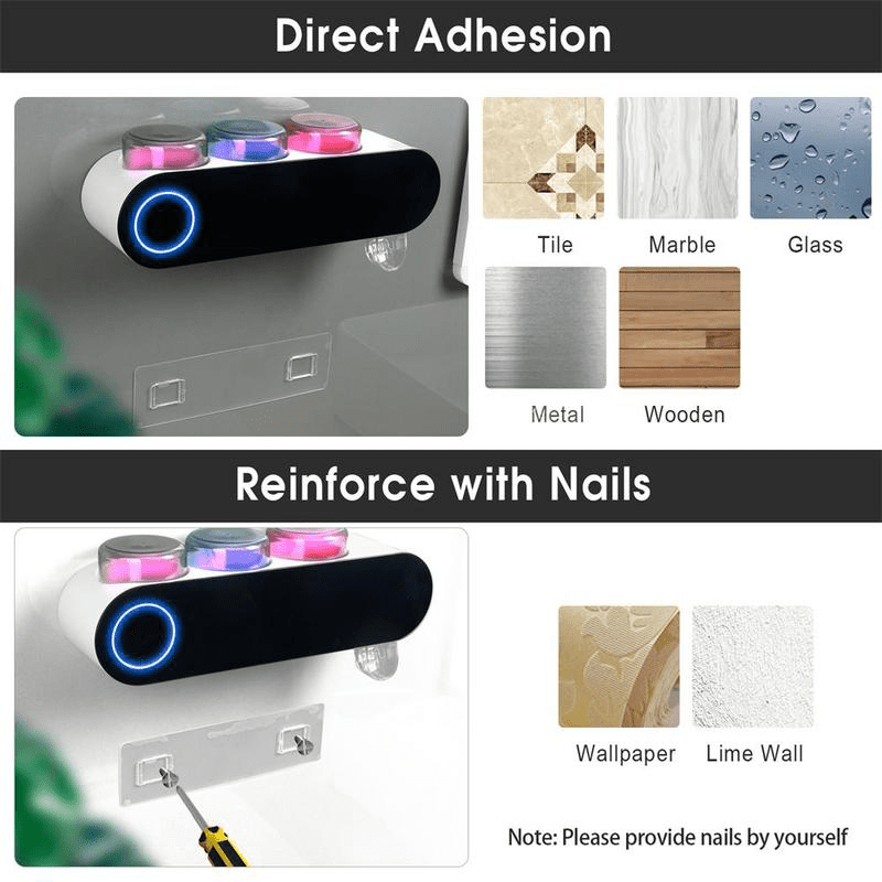 Toothbrush Holder Disinfector