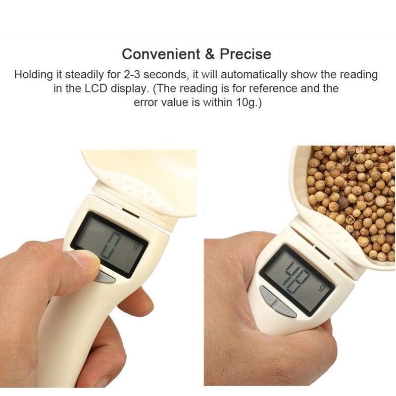 Food Measuring Scoop Scale
