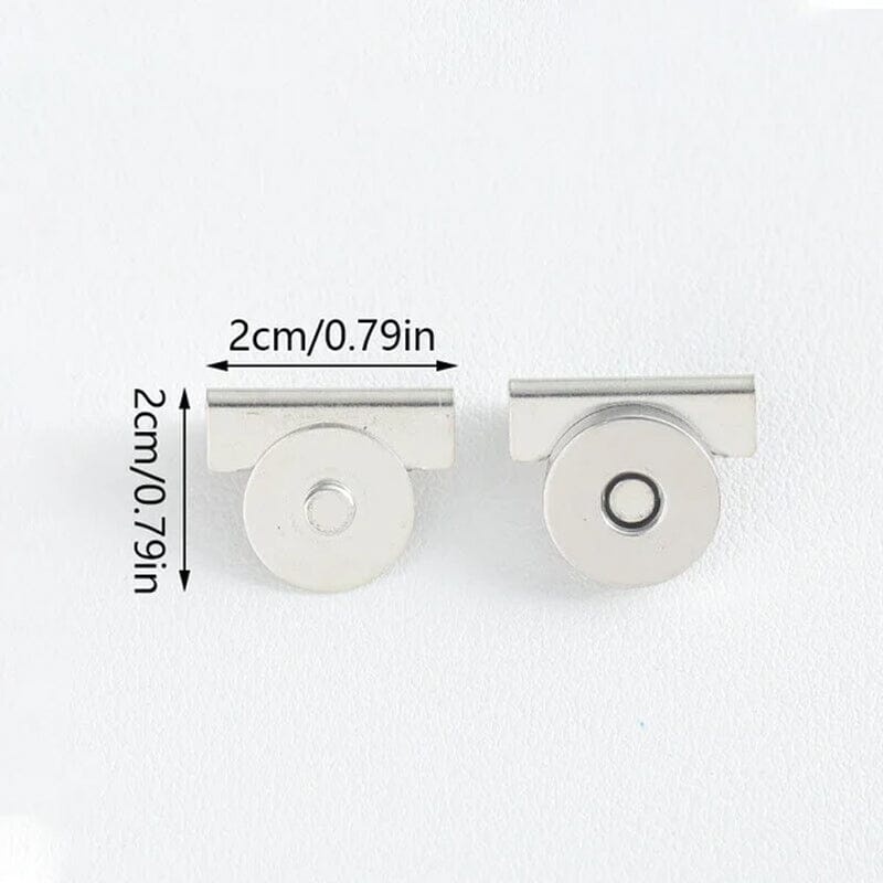 Metal seamless magnetic buckle