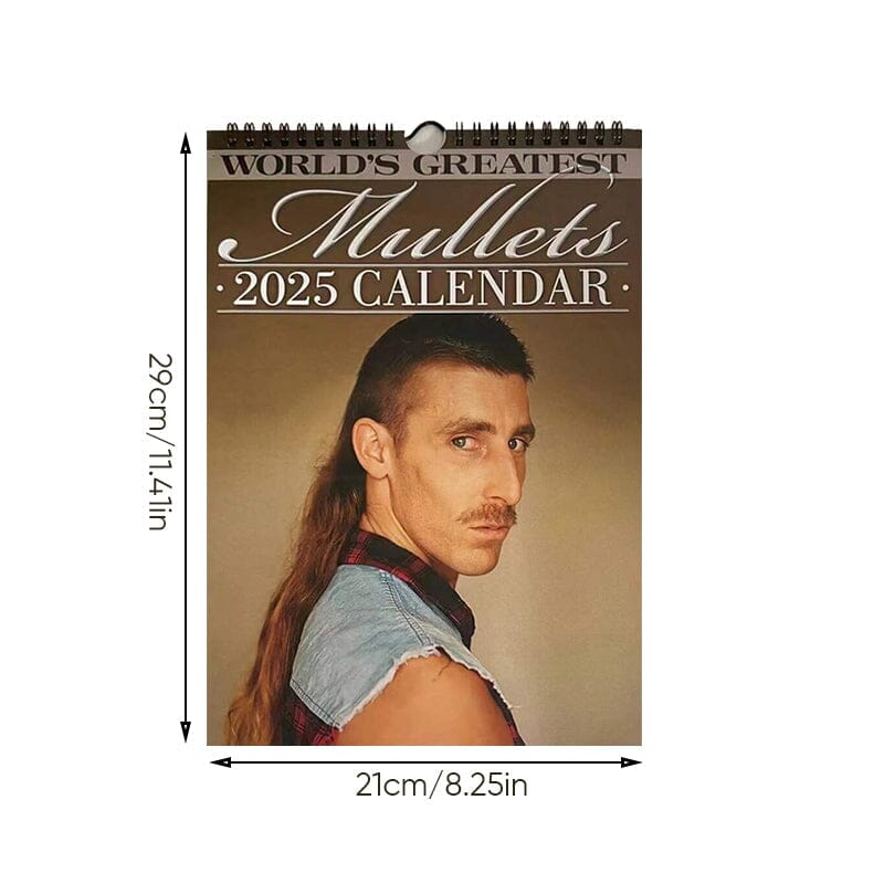 World's Greatest Mullets, 2025 Calendar