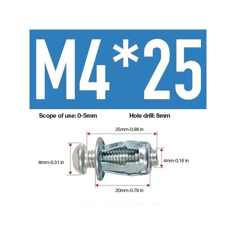 Expansion Screw Petal Nut