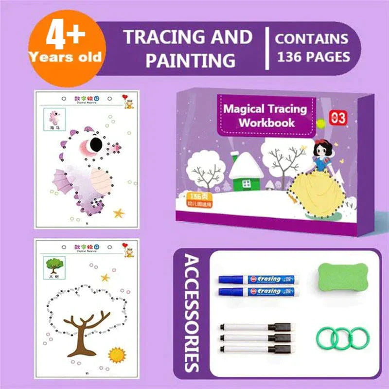 Magical Tracing Workbook Set💗