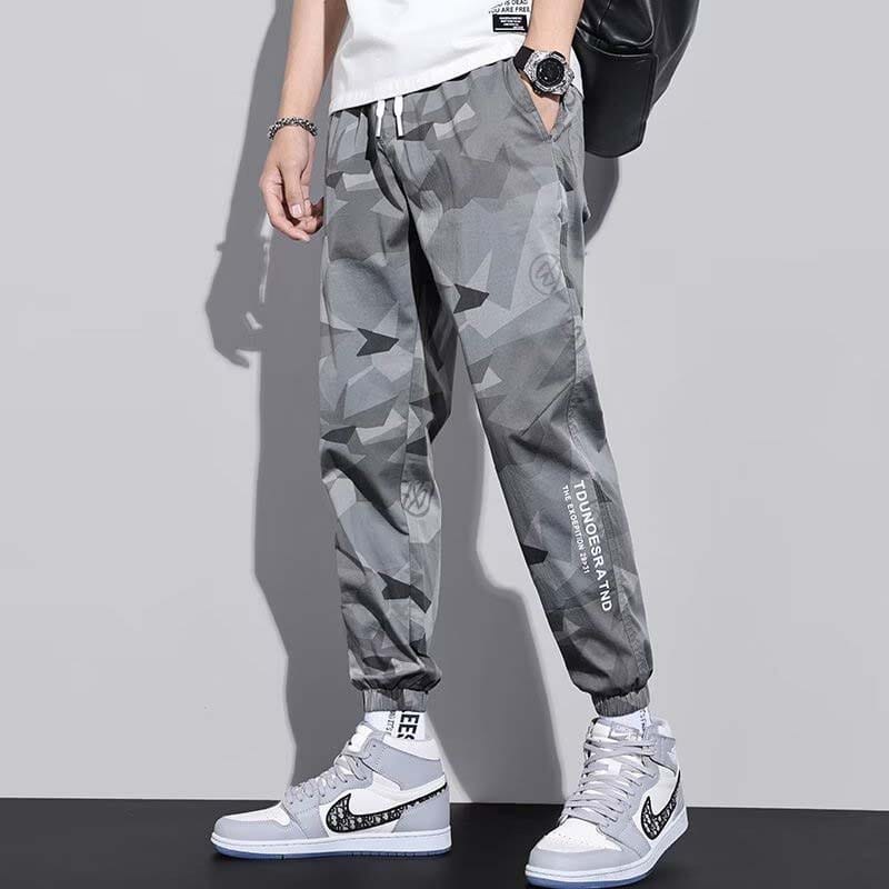 Camouflage Quick Drying Ice Silk Pants