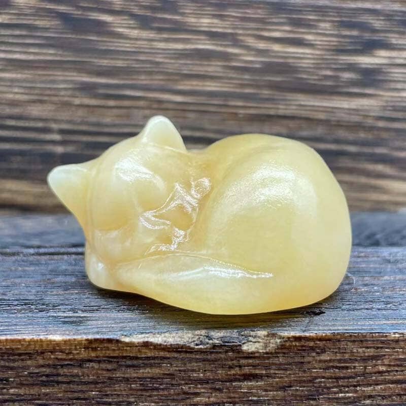 Cute Sleeping Cat Decoration