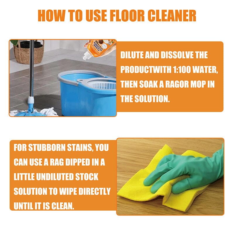 🔥🔥Powerful Decontamination Floor Cleaner