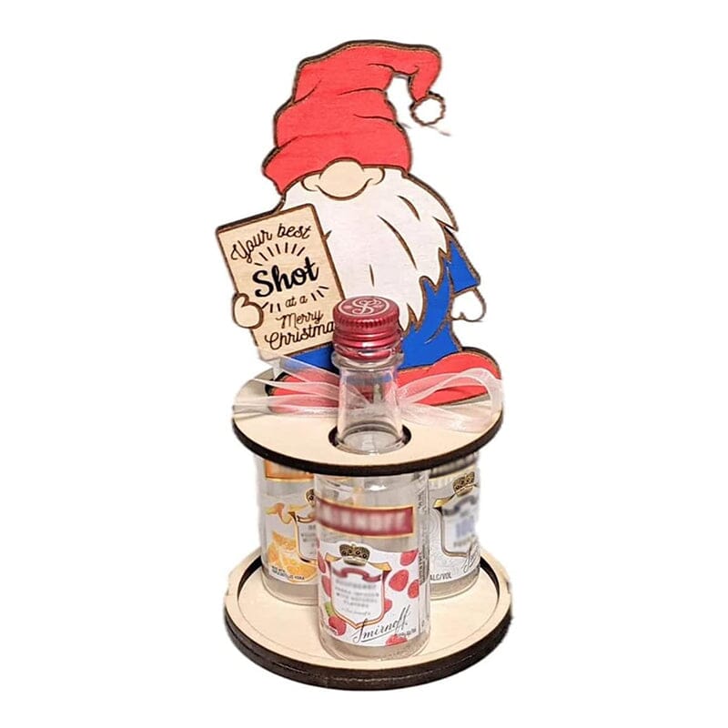 Christmas Mini Liquor Bottle Stand