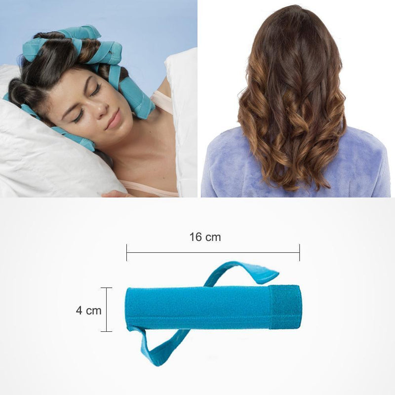 8 Pack Sleep Hair Rollers