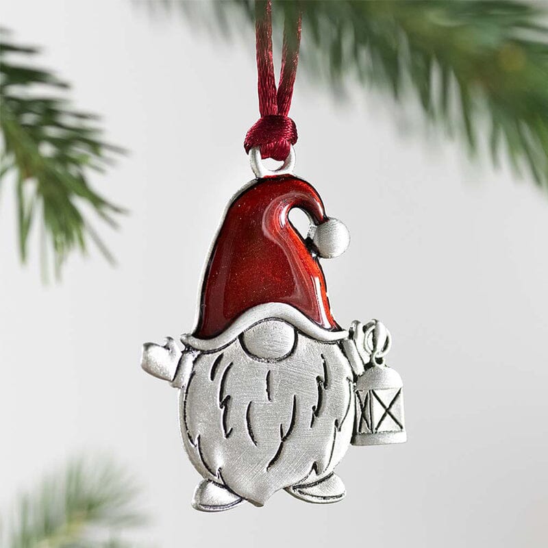 Solid Pewter Christmas Tree Ornament