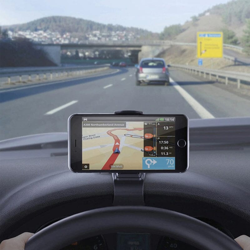 Universal mobile phone holder for car