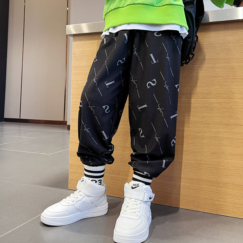 Children's Checkerboard Sweatpants