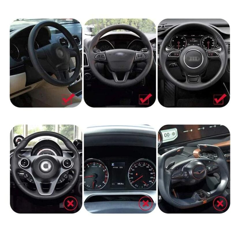 Universal mobile phone holder for car