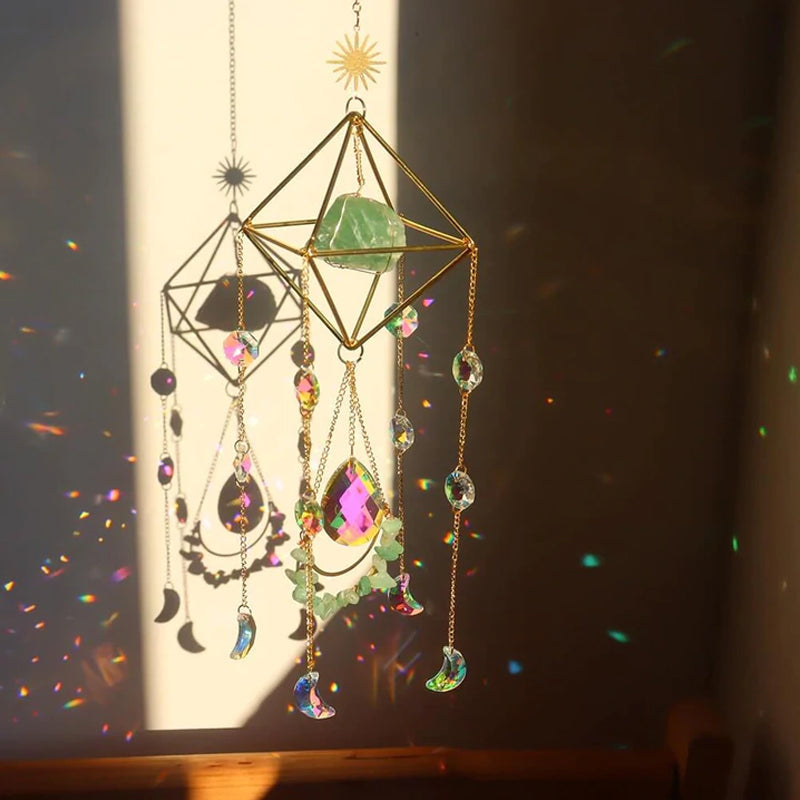 Colorful Gravel Decorative Pendant