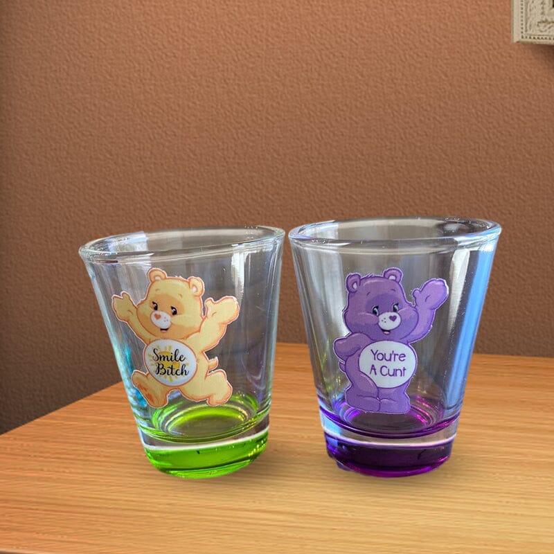 🥰Swear Bears Shot Glasses, 6 Pieces