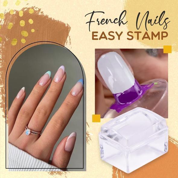 French Nail Easy Stamping Kit