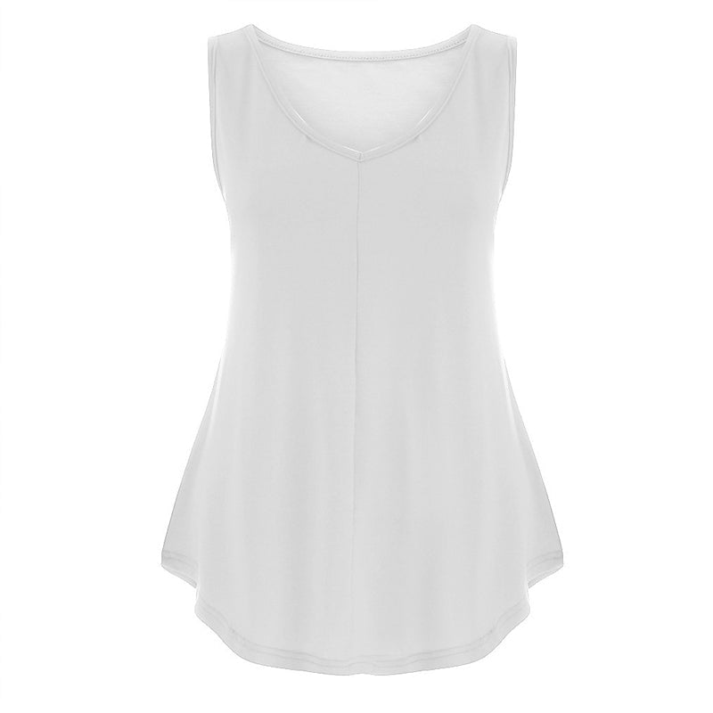 Cotton Sleeveless Casual Simple Vest
