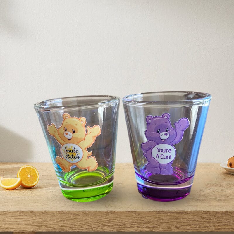 🥰Swear Bears Shot Glasses, 6 Pieces
