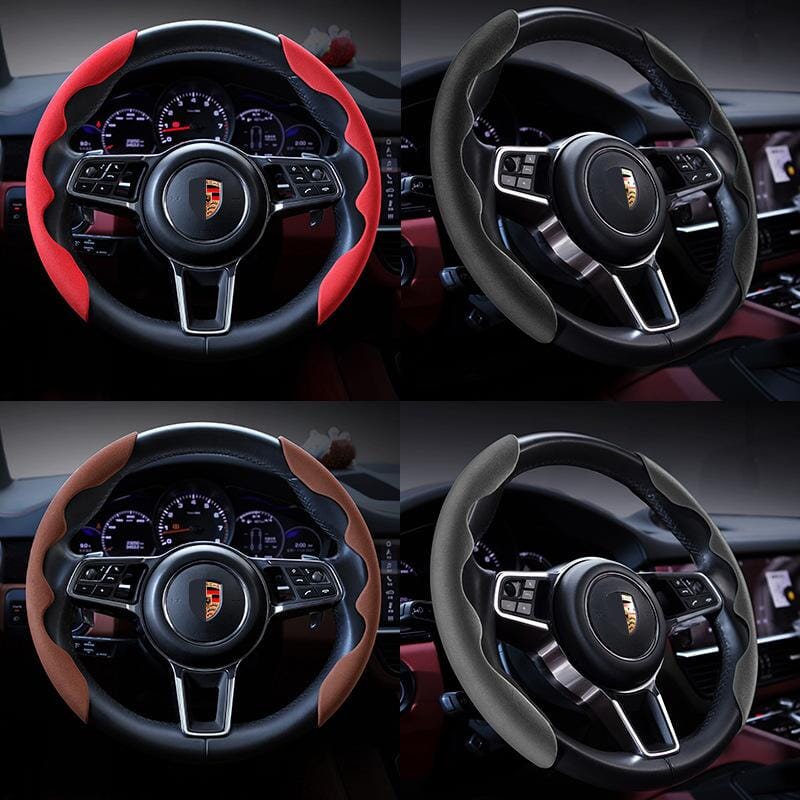 Car Anti-Skid Plush Steering Wheel Cover