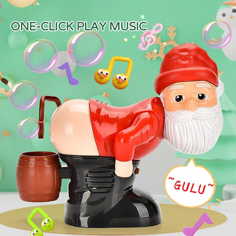 🎅Funny Santa Bubble Blowing Machine🥳
