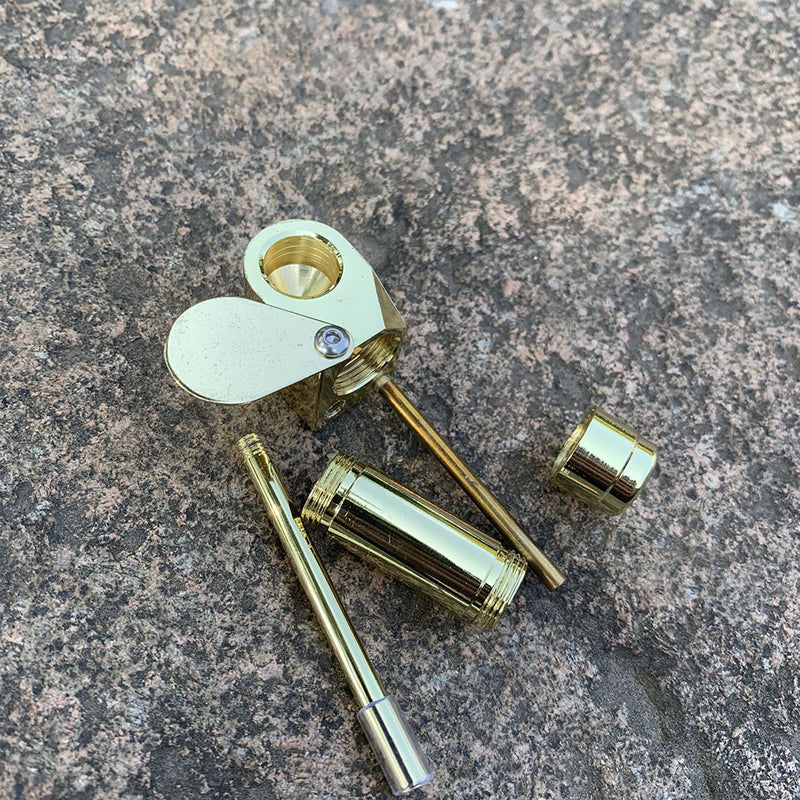 Brass Smoking Set