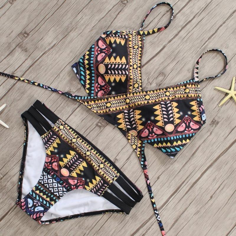 String Strappy Swim Bikini