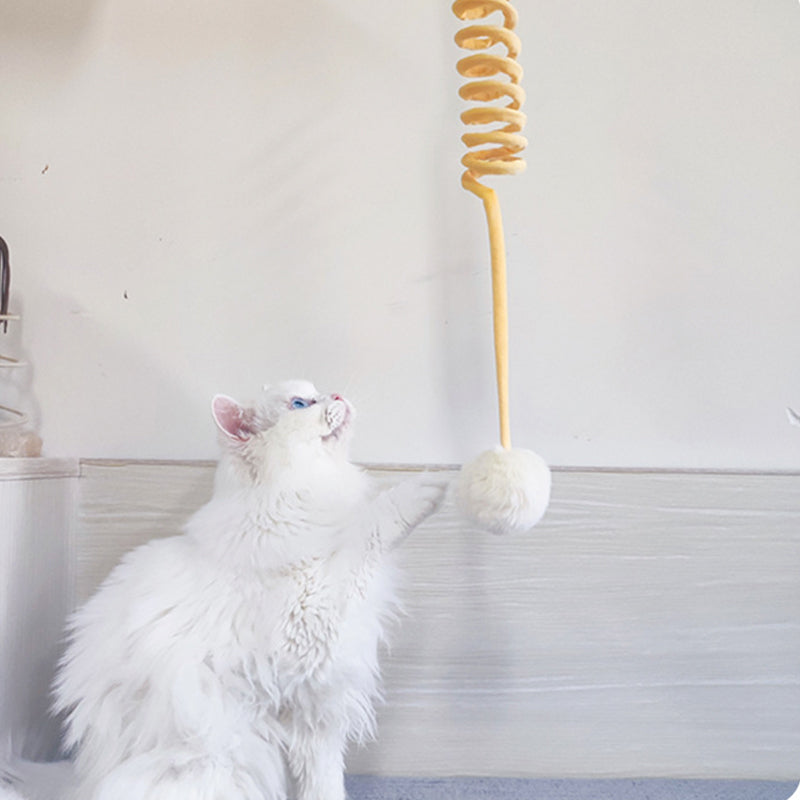 Suction Cup Teasing Cat Stick