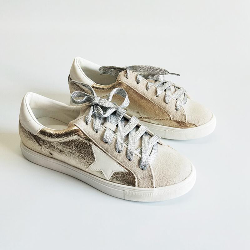 Fashion Women Round Toe Sneaker