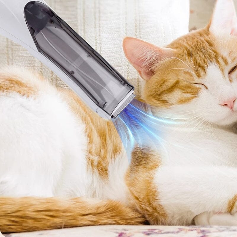 Pet Hair Clipper With Suction