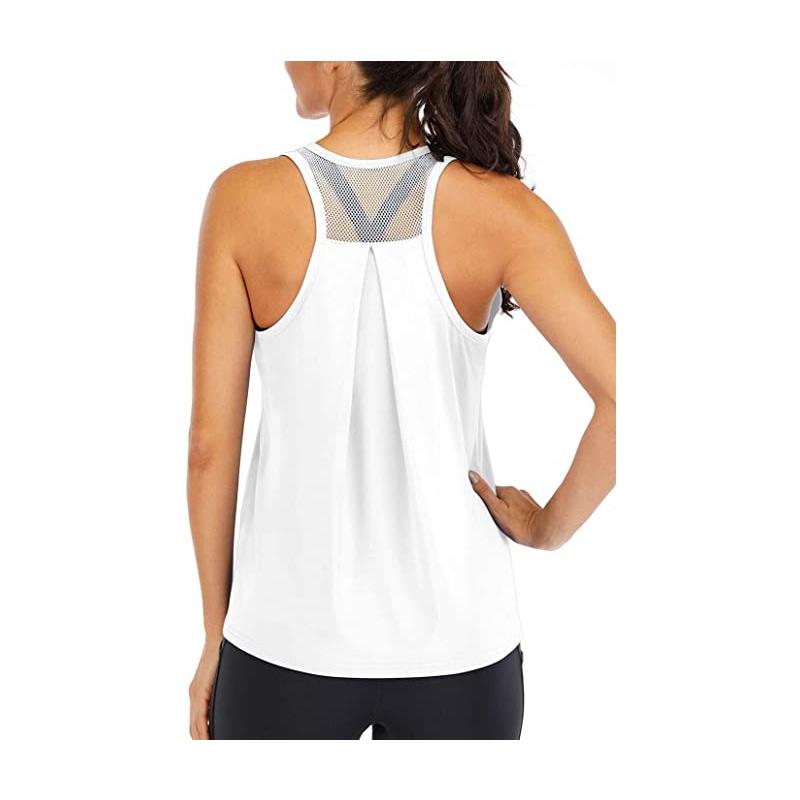 Women loose mesh tank top