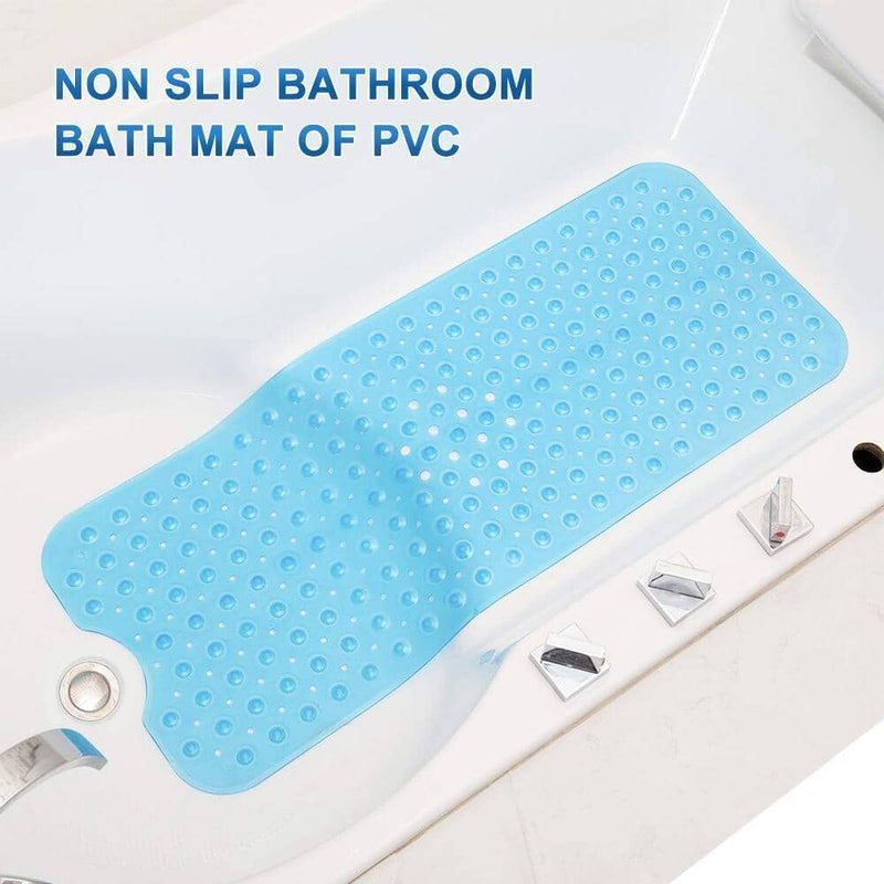 Large Long Non Slip Bathroom Bath Mat for Tub and Shower