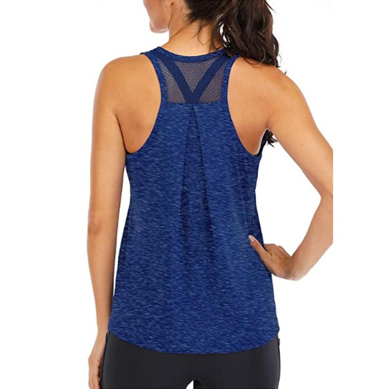 Women loose mesh tank top